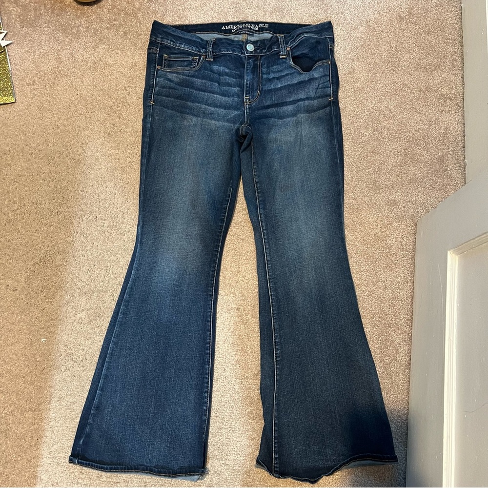 American eagle Boho Artist flare jeans